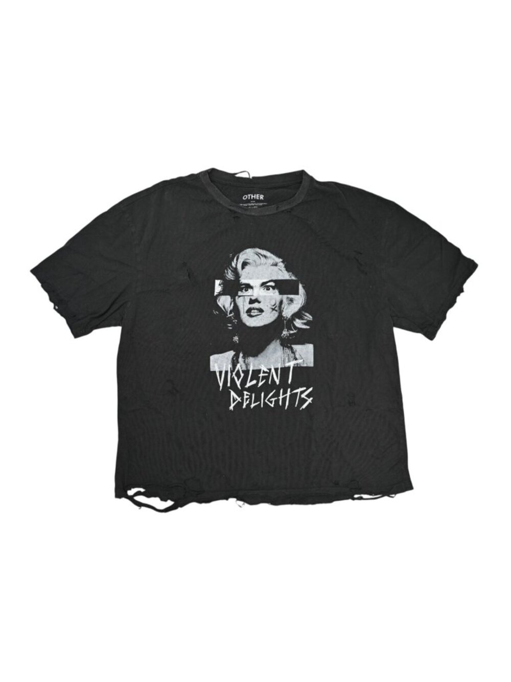 OTHER Violent Delights Marilyn Manson T-Shirt in Black
